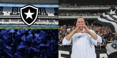 Botafogo - Montagem Tv Foco