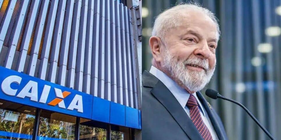 Caixa Econômica Federal / Presidente Lula - Montagem: TVFOCO