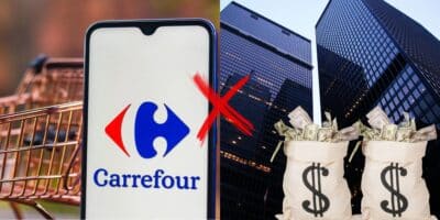 Carrefour e nova rival - Foto Reprodução Internet