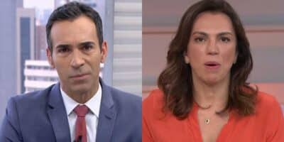 César Tralli / Ana Paula Araújo - Montagem: TVFOCO