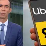 César Tralli / Uber / 99 - Montagem: TVFOCO