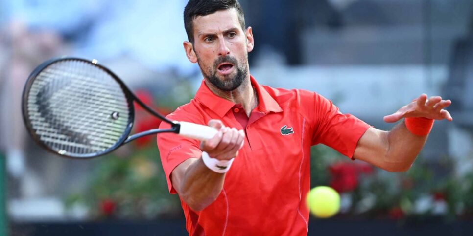 Djokovic se prepara para jogar em Roland Garros (Foto: Reprodução/ Internet)