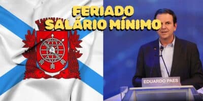 Eduardo Paes, Feriado e Salário Mínimo no Rio de Janeiro (Reprodução - Internet)