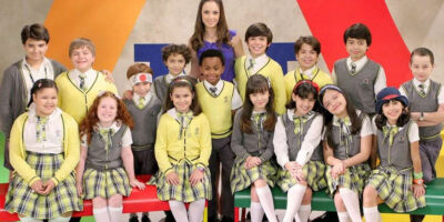 Elenco da novela Carrossel do SBT (Foto: Reprodução - SBT)