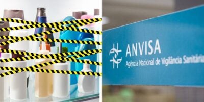 Embalagens do Canva / Logo da Anvisa - Montagem TVFOCO