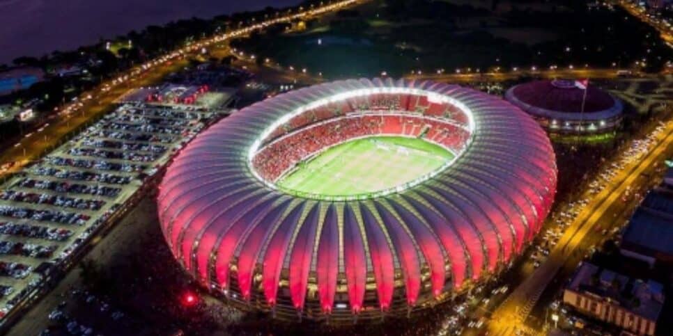 Estádio Beira-Rio, do Internacional(Foto -Omar Freitas / Agencia RBS).