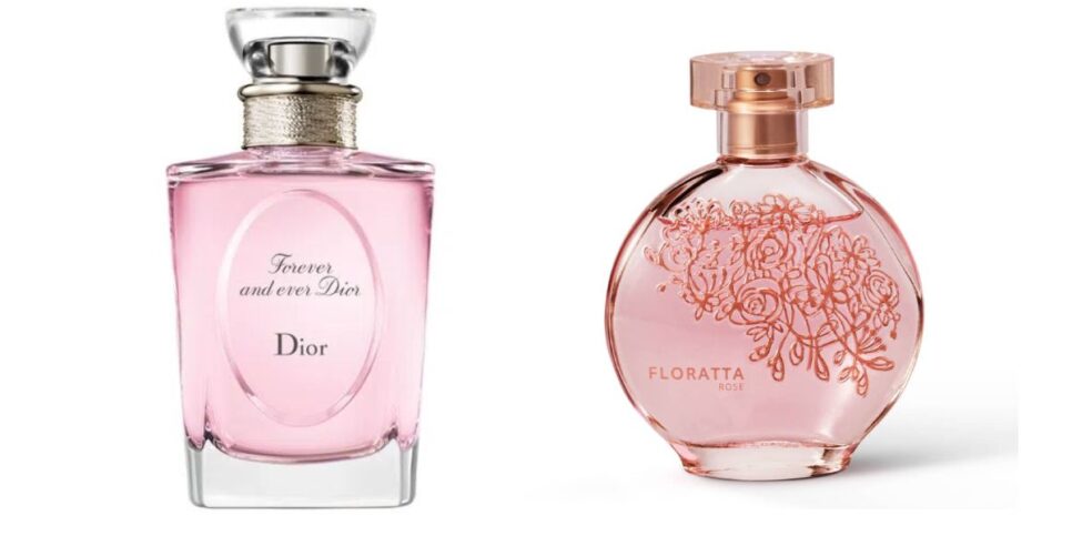 Forever Dior e Floratta Rose (Fotos: Reproduções / Internet)