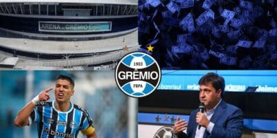 Grêmio - Montagem Tv Foco