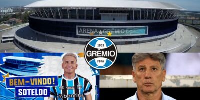 Grêmio - Montagem Tv Foco