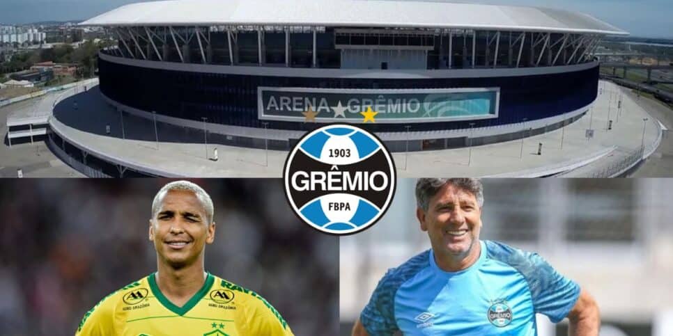 Grêmio - Montagem Tv Foco