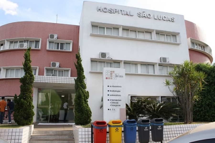 Hospital São Lucas localizado em Brasília (Foto: Reprodução/Internet)