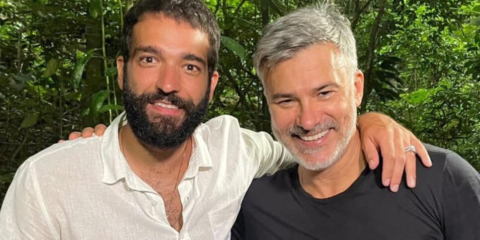 Humberto Carrão e Leonardo Vieira (Foto: Reprodução - Globo)