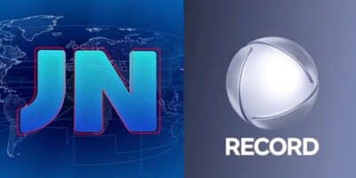 Logo do Jornal Nacional e da Record (Fotos: Reproduções / Globo / Internet)