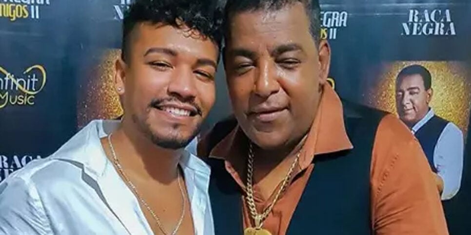 Luis Sales e Luis Carlos, líder do grupo Raça Negra (Foto: Reprodução - Instagram)