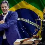 Lei sancionada por Lula e divulgada por Haddad representa alívio aos que usam cartão de crédito (Foto Reprodução/Montagem/Lennita/Tv Foco/Canva/Ricardo Stuckert)