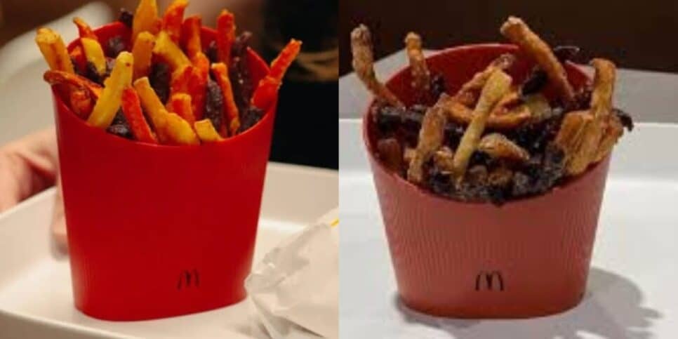 McDonald's trocou batatas fritas por mix de legumes em 2023 (Foto: Reprodução/ Internet)