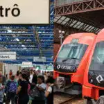 Metrô e CPTM de São Paulo (Foto: Reprodução, Montagem - TV Foco)