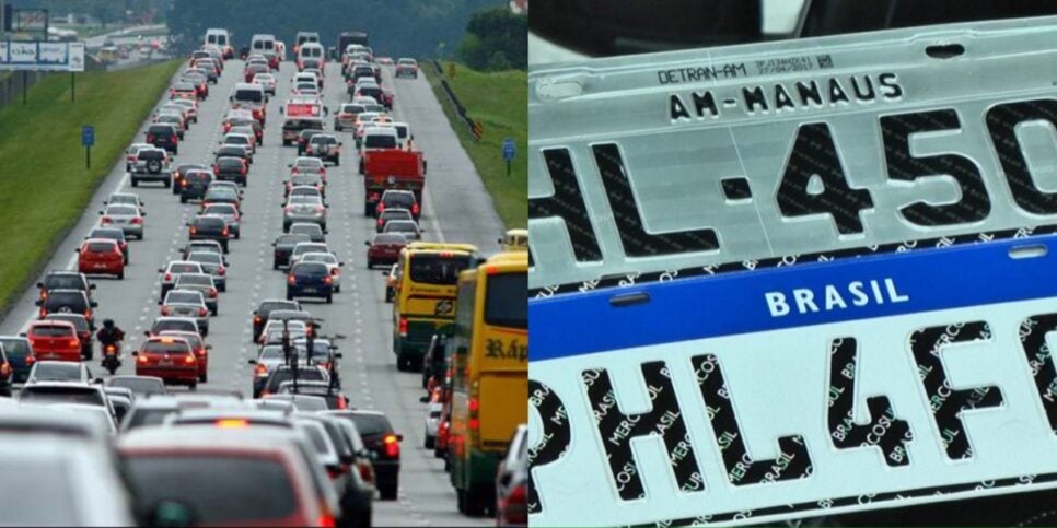 Nova lei é anunciada e atinge placas de todos os carros - (Foto: Reprodução / Internet)