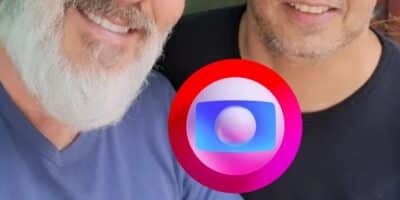 Nico Puig e Jeff Lattari / Logo da Globo - Montagem: TVFOCO