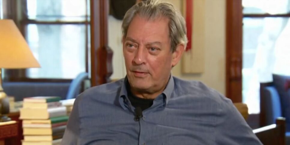 Paul Auster (Foto: Reprodução / Globo)