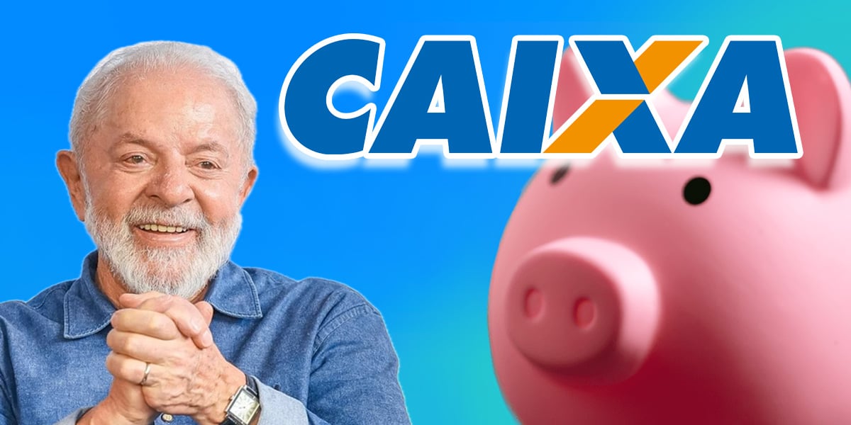 Presidente Lula - Caixa - Poupança (Foto: Reprodução, Montagem - TV Foco)