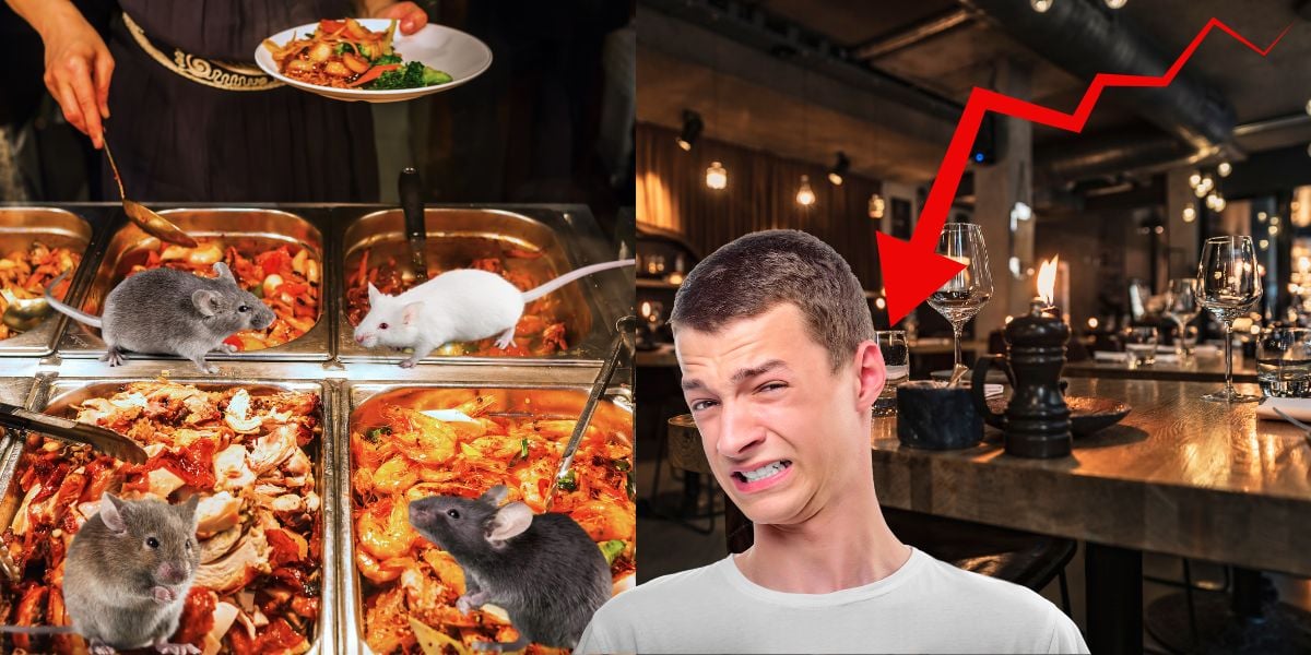 Rato cozido na comida e servido por engano: Restaurante muito popular perde 190 milhões e afunda com nojeira