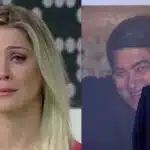 Renata Fan e Datena se emocionam na Band (Foto - Montagem TV Foco)