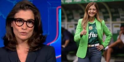 Renata Vasconcellos / Leila Pereira - Montagem: TVFOCO