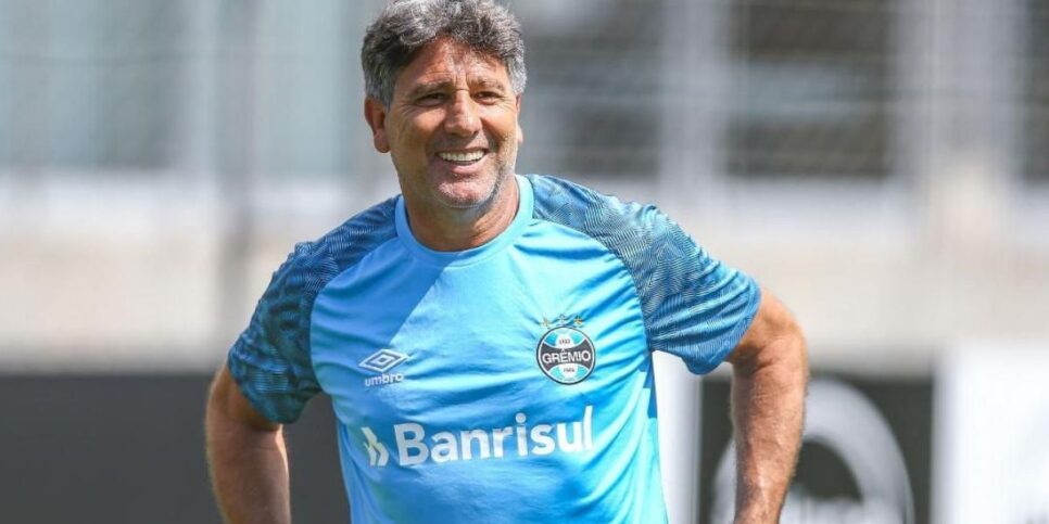 Renato Gaúcho no Grêmio - Foto Internet