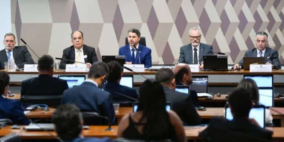 Sessão do Senado (Foto: Reprodução / Edilson Rodrigues/Agência Senado)