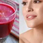 Suco / Mulher com a pele linda - Montagem TVFOCO