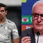 Abel Ferreira chora com decisão de Dorival Junior sobre jogadores do Palmeiras (Reprodução: Montagem TV Foco)