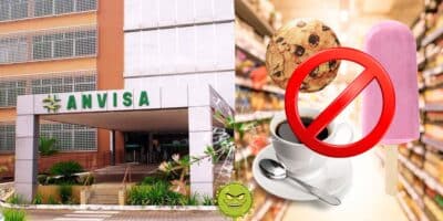 Anvisa e biscoito, sorvete e café retirados dos mercados (Foto: Reprodução / Canva / Montagem TV Foco)