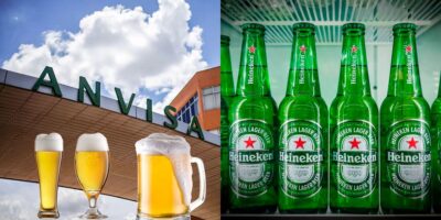 Cerveja teve proibição da Anvisa e outra comprada pela Heineken (Reprodução: Montagem TV Foco)