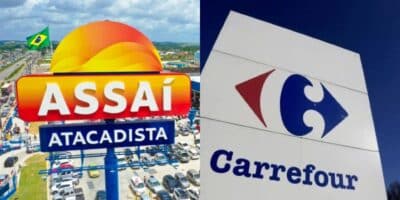 Assaí e Carrefour (Foto: Internet)