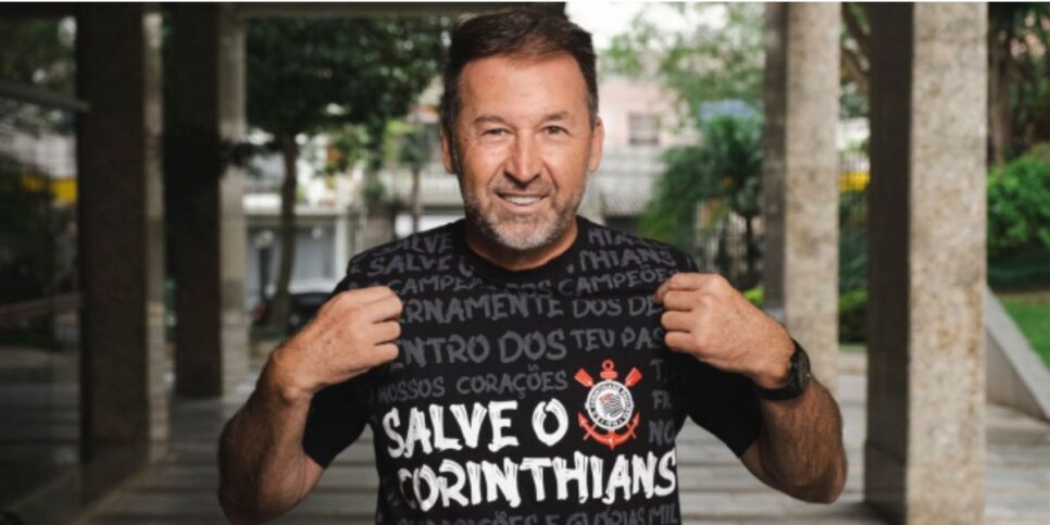 Augusto Melo assumiu o Corinthians em janeiro deste ano de 2024 (Reprodução: Internet)