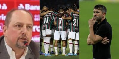 Barcellos abre o cofre no Internacional para arrancar craque do Fluminense para Coudet - Foto: Montagem