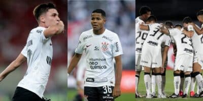 Craque do Corinthians est[á de saída junto com Wesley e Breno Bidon - Foto: Montagem