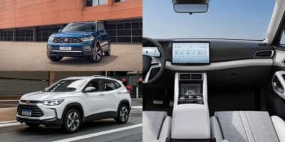 Novo SUV para bater de frente com Chevrolet Tracker e Volks T-Cross (Reprodução: Montagem TV Foco)