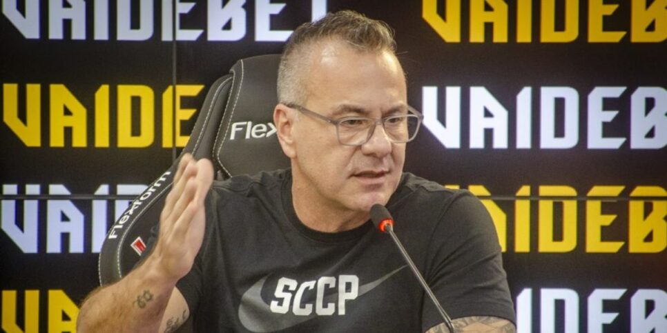 Sérgio Moura é o diretor de marketing do Timão (Reprodução: Jozzu/Agência Corinthians)
