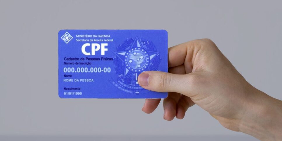 CPF se torna obrigatório para todos os brasileiros (Reprodução: Internet)