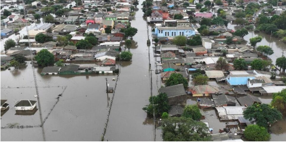 As enchentes tomaram conta de mais de 400 municípios do estado (Reprodução: Adriano Machado/REUTERS)