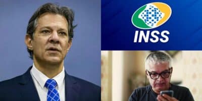 Fernando Haddad confirma péssima decisão aos aposentados do INSS (Reprodução: Montagem TV Foco)