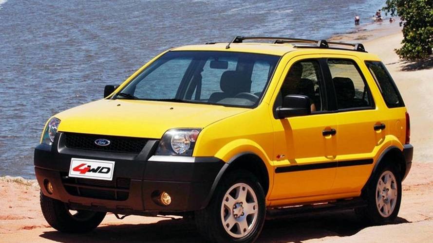 O EcoSport foi lançado pela primeira vez no Brasil no ano de 2003 (Foto Reprodução/Internet)