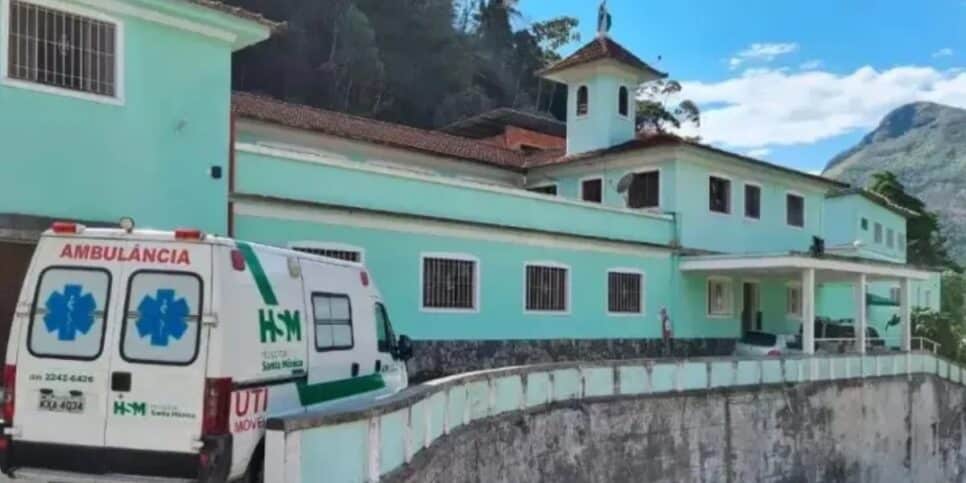 Hospital Psiquiátrico Santa Mônica teve um fim macabro (Reprodução: Internet)