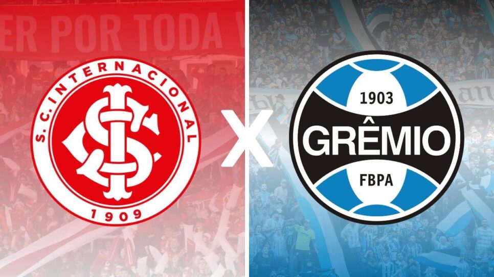 Rivalidade do Grêmio e do Inter é um verdadeiro clássico e tem até nome: Grenal (Foto Reprodução/Montagem/Lance)