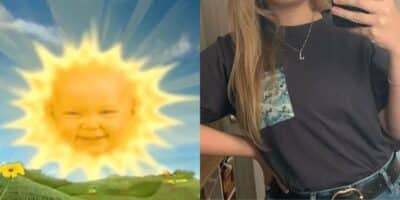 Se surpreenda ao ver como está a bebê de Teletubbies (Reprodução: Montagem TV Foco)