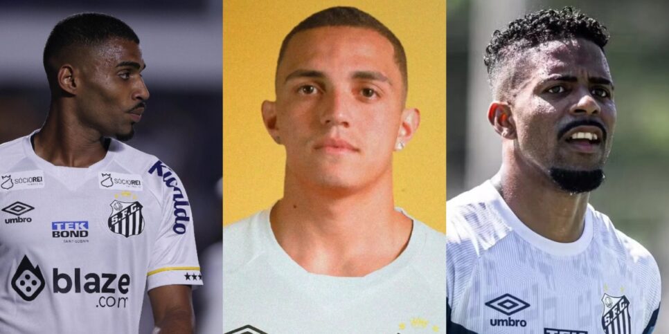 Jogadores Joaquim, Marcelinho e Hayner - (Foto: Reprodução / Internet)