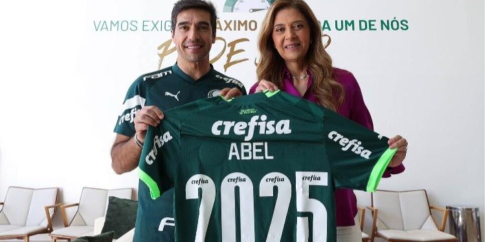 Abel Ferreira tem vínculo com o Palmeiras até 2025 - (Foto: Reprodução / Internet)