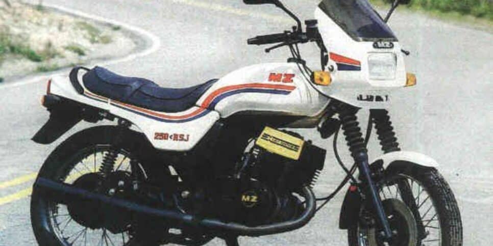 A MZ 250 foi um dos modelos mais famosos da montadora (Reprodução: MZ Simson/Divulgação)